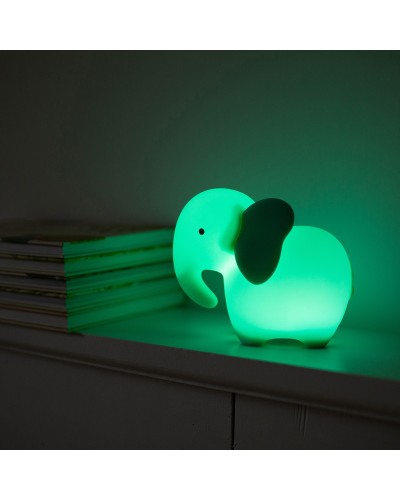 MARY'S LAMPKA NOCNA LED SŁOŃ TURKUSOWY