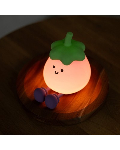 MARY'S LAMPKA NOCNA LED BAKŁAŻAN