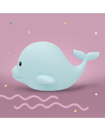 MARY'S LAMPKA NOCNA LED RGB DELFIN