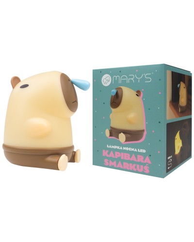 MARY'S LAMPKA NOCNA LED KAPIBARA SMARKUŚ