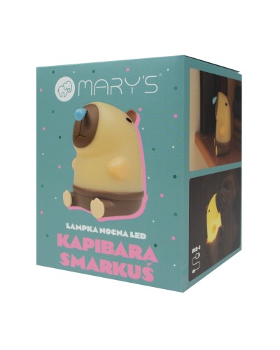 MARY'S LAMPKA NOCNA LED KAPIBARA SMARKUŚ