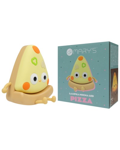 MARY'S LAMPKA NOCNA LED PIZZA