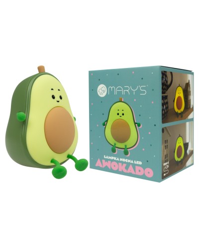 MARY'S LAMPKA NOCNA LED AWOKADO