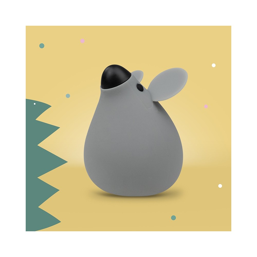 MARY'S lampka nocna LED Myszka szara