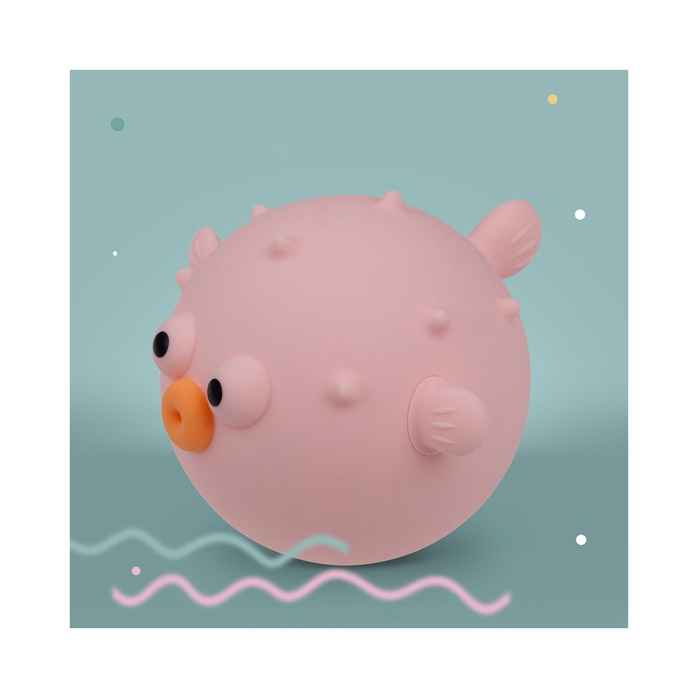 MARY'S lampka nocna LED Rybka rozdymka różowa