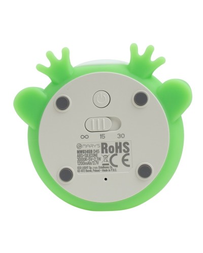 MARY'S lampka nocna LED Żabka