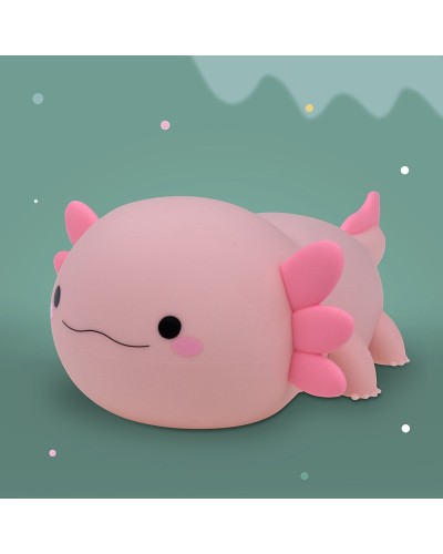 MARY'S lampka nocna LED Aksolotl różowy