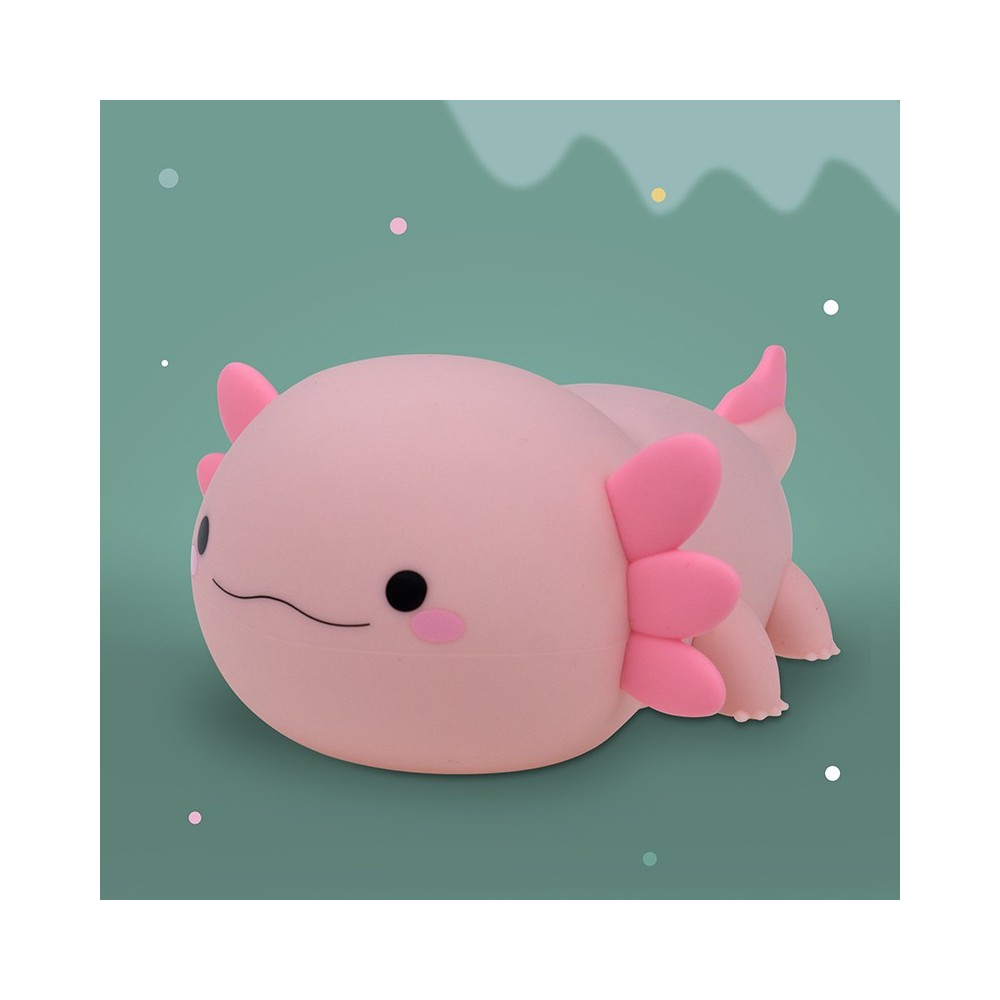 MARY'S lampka nocna LED Aksolotl różowy