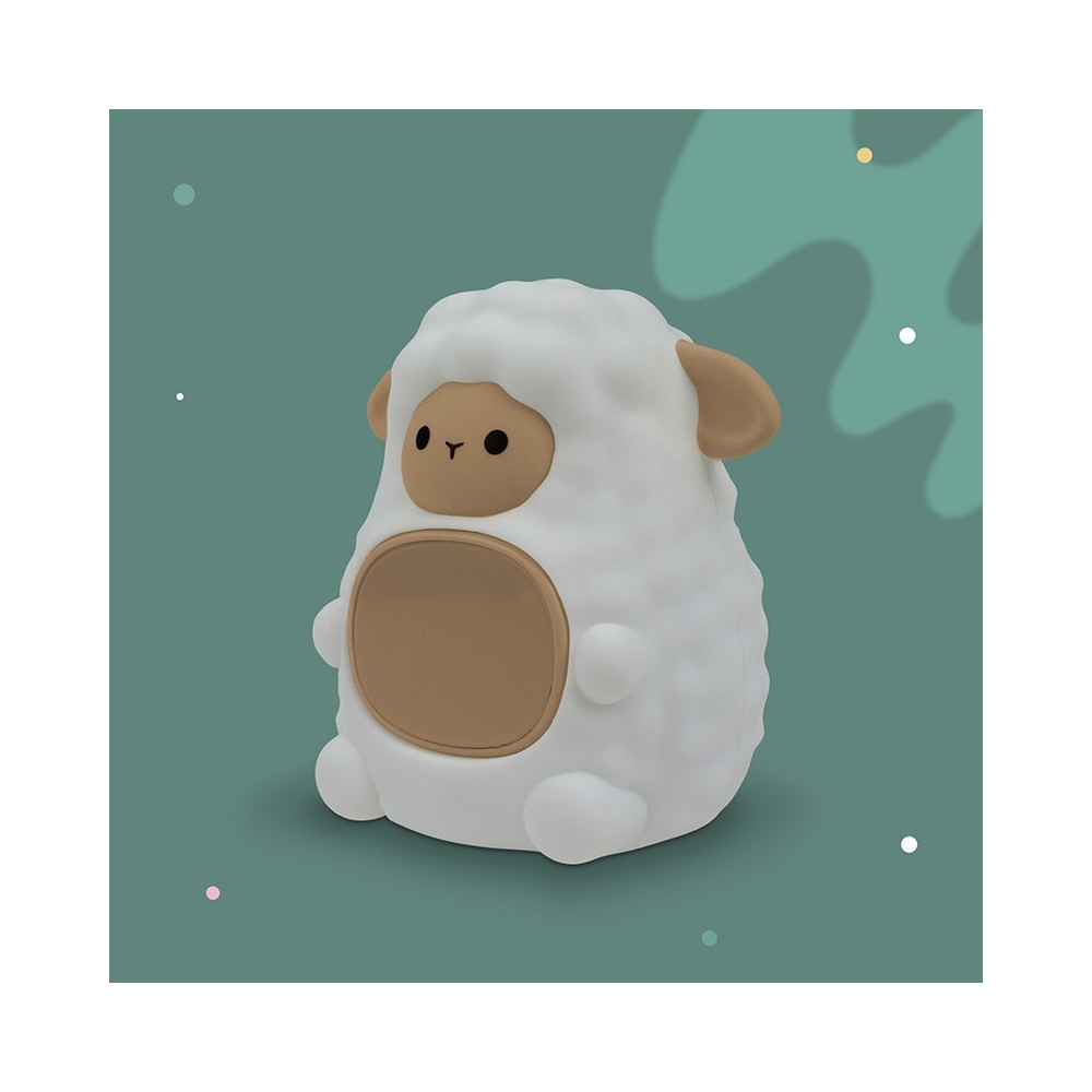 MARY'S lampka nocna LED RGB Owieczka z budzikiem