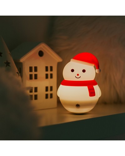 MARY'S lampka nocna LED Bałwan