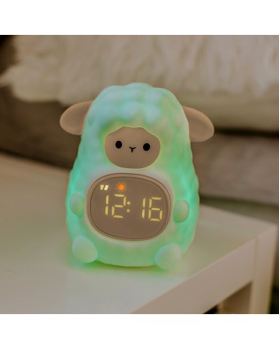 MARY'S lampka nocna LED RGB Owieczka z budzikiem