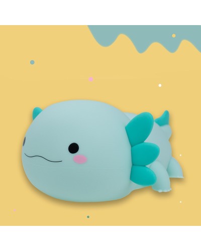 MARY'S lampka nocna LED Aksolotl niebieski