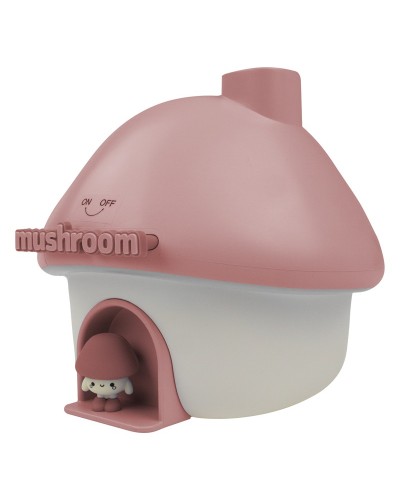 MARY'S Nawilżacz powietrza LED Grzybek różowy