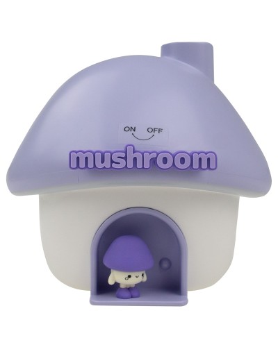 MARY'S Nawilżacz powietrza LED Grzybek fioletowy