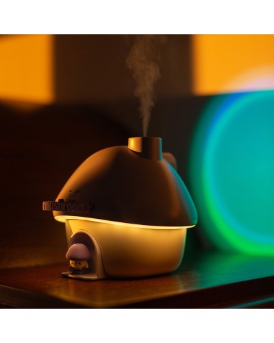 MARY'S Nawilżacz powietrza LED Grzybek niebieski