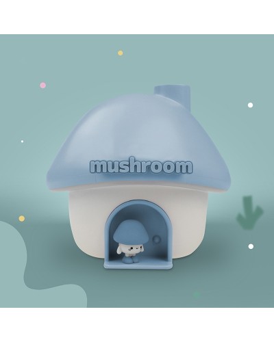 MARY'S Nawilżacz powietrza LED Grzybek niebieski