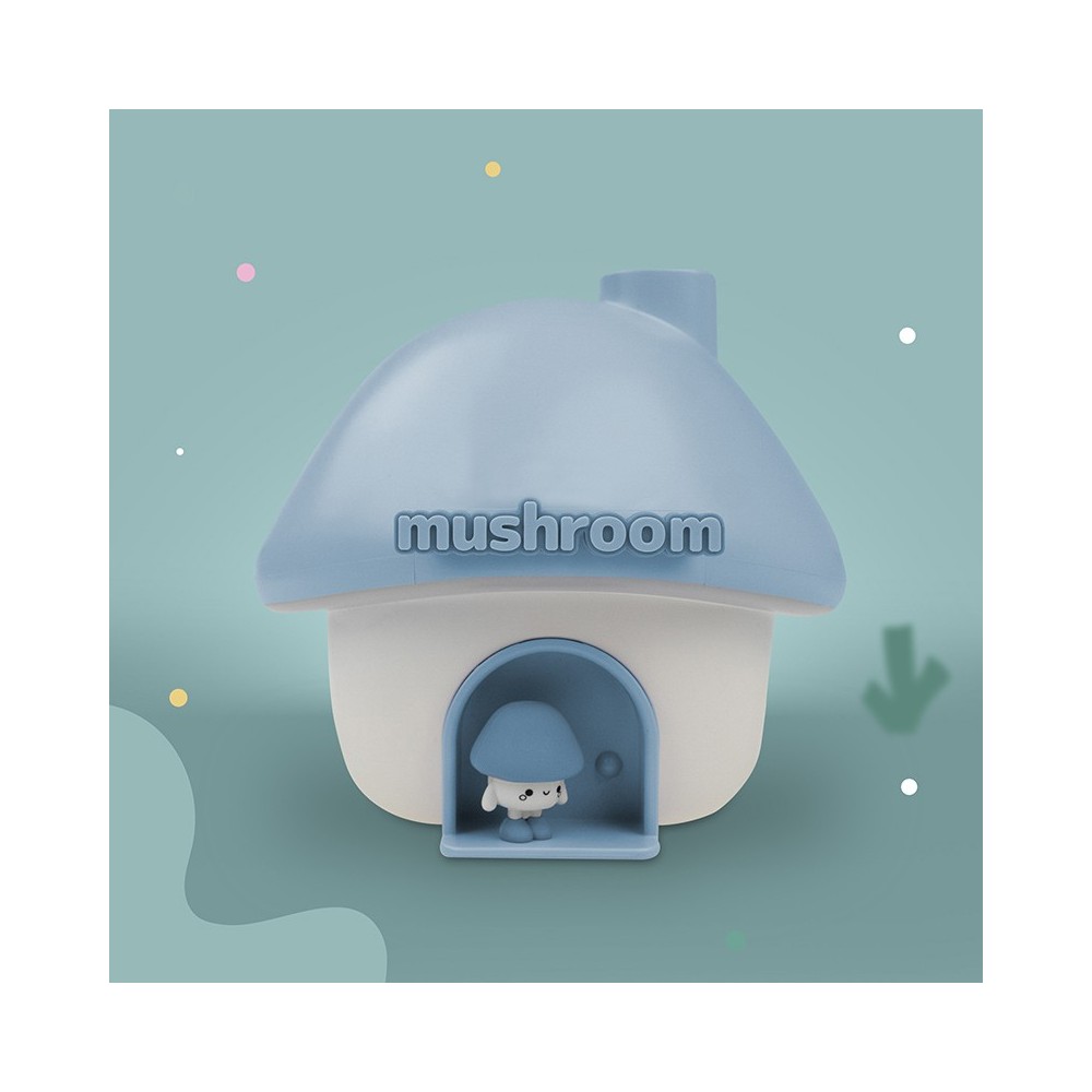 MARY'S Nawilżacz powietrza LED Grzybek niebieski