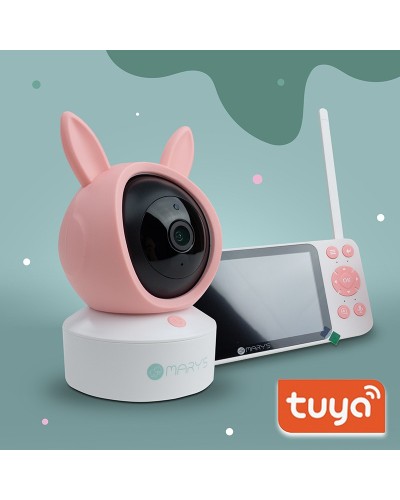 MARY'S Kamerka 2w1 Królik różowy