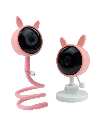 MARY'S Niania kamera elektroniczna Królik różowy WiFI TUYA