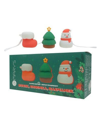 MARY'S lampki nocne LED Zestaw świąteczny