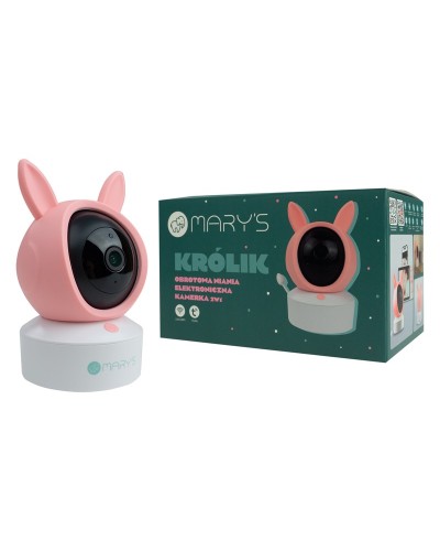 MARY'S Kamerka 2w1 Królik różowy