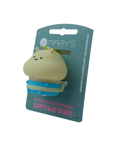 MARY'S Mała pszczółka breloczek z lampką LED