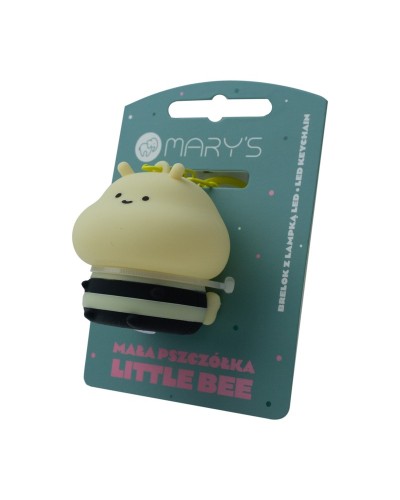 MARY'S Mała pszczółka breloczek z lampką LED