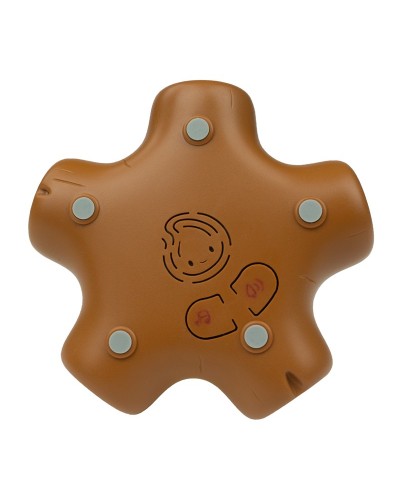 MARY'S lampka nocna LED Płomyk na drewnie