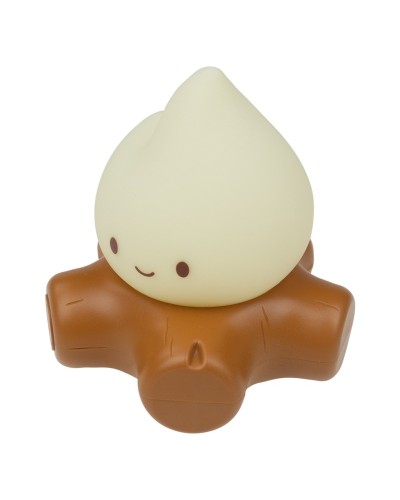 MARY'S lampka nocna LED Płomyk na drewnie