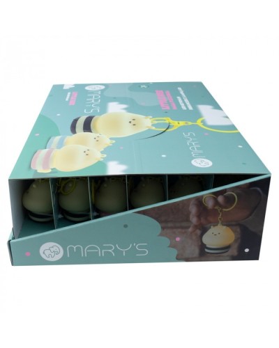 MARY'S breloczek LED mała pszczółka ZESTAW (24szt)