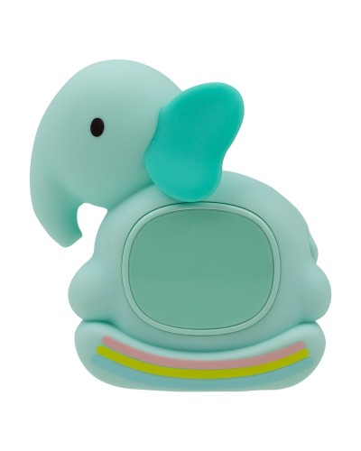 MARY'S lampka nocna z budzikiem Słonik na biegunach