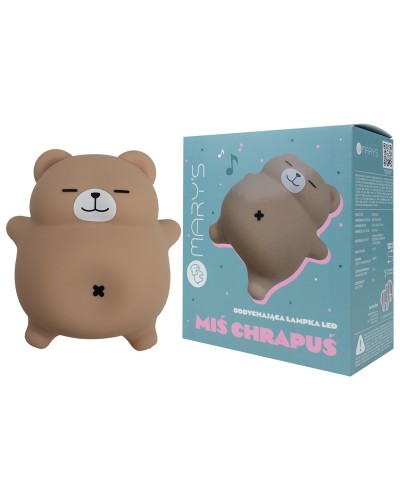 MARY'S Miś Chrapuś oddychająca lampka LED