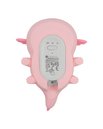 MARY'S lampka nocna LED Aksolotl różowy