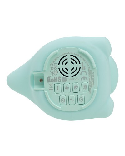 MARY'S lampka nocna LED RGB Dino z budzikiem