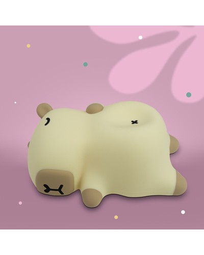 MARY'S oddychająca lampka LED Kapibara Chrapuś