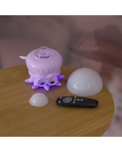 MARY'S projektor Ośmiornica RGB z Bluetooth