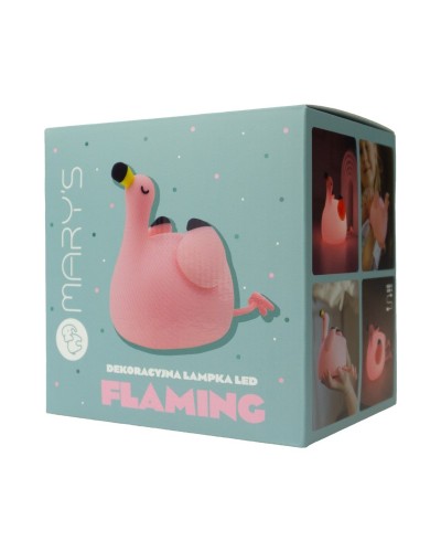 MARY'S lampka nocna LED Flaming