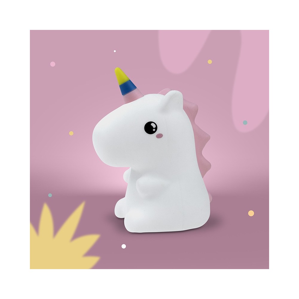 MARY'S LAMPKA NOCNA LED RGB JEDNOROŻEC