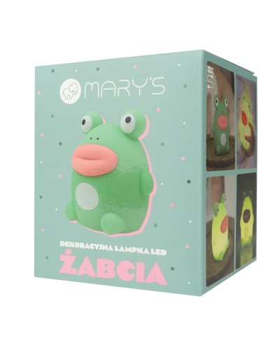 MARY'S lampka nocna LED Żabcia