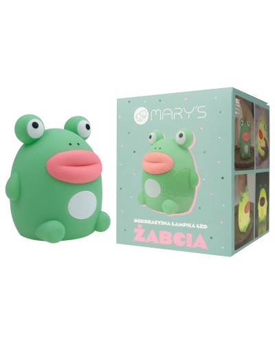 MARY'S lampka nocna LED Żabcia