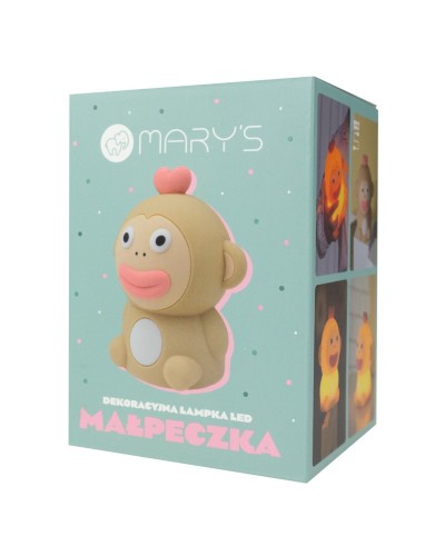 MARY'S lampka nocna LED  Małpeczka