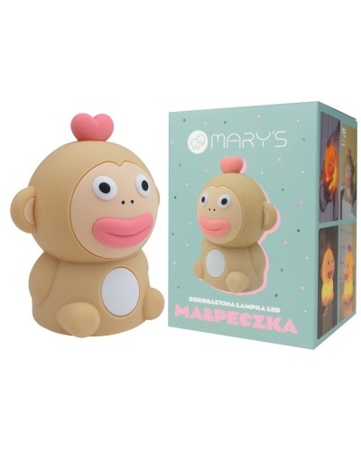 MARY'S lampka nocna LED  Małpeczka