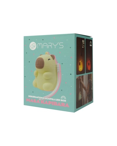 MARY'S lampka nocna LED mała kapibara