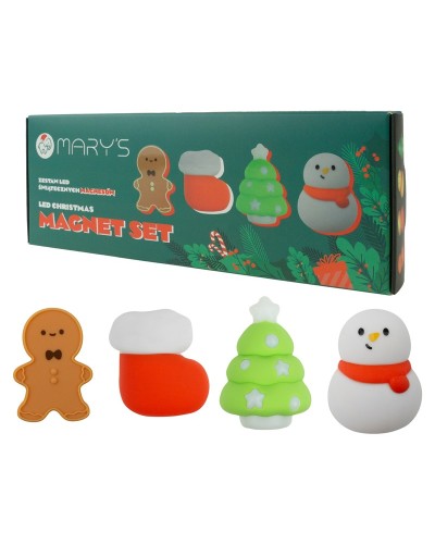 MARY'S zestaw LED świątecznych magnesów