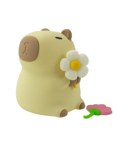 MARY'S LAMPKA NOCNA LED Kapibara Florystka RGB