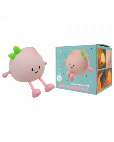 MARY'S LAMPKA NOCNA LED BRZOSKWINIA