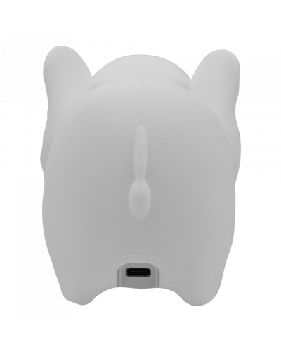 MARY'S LAMPKA NOCNA LED SŁOŃ BIAŁY RGB Z PILOTEM