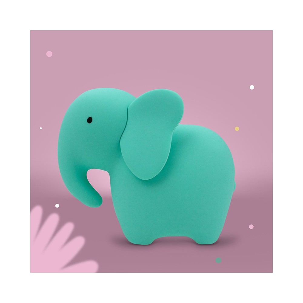 MARY'S LAMPKA NOCNA LED SŁOŃ TURKUSOWY