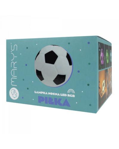 MARY'S LAMPKA NOCNA LED PIŁKA