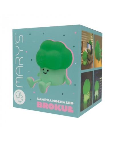 MARY'S LAMPKA NOCNA LED BROKUŁ
